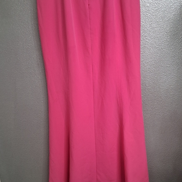 NWT Laundry Shelli Segal Azaela Pink Long Formal Dress   Size 16 - Picture 12 of 16